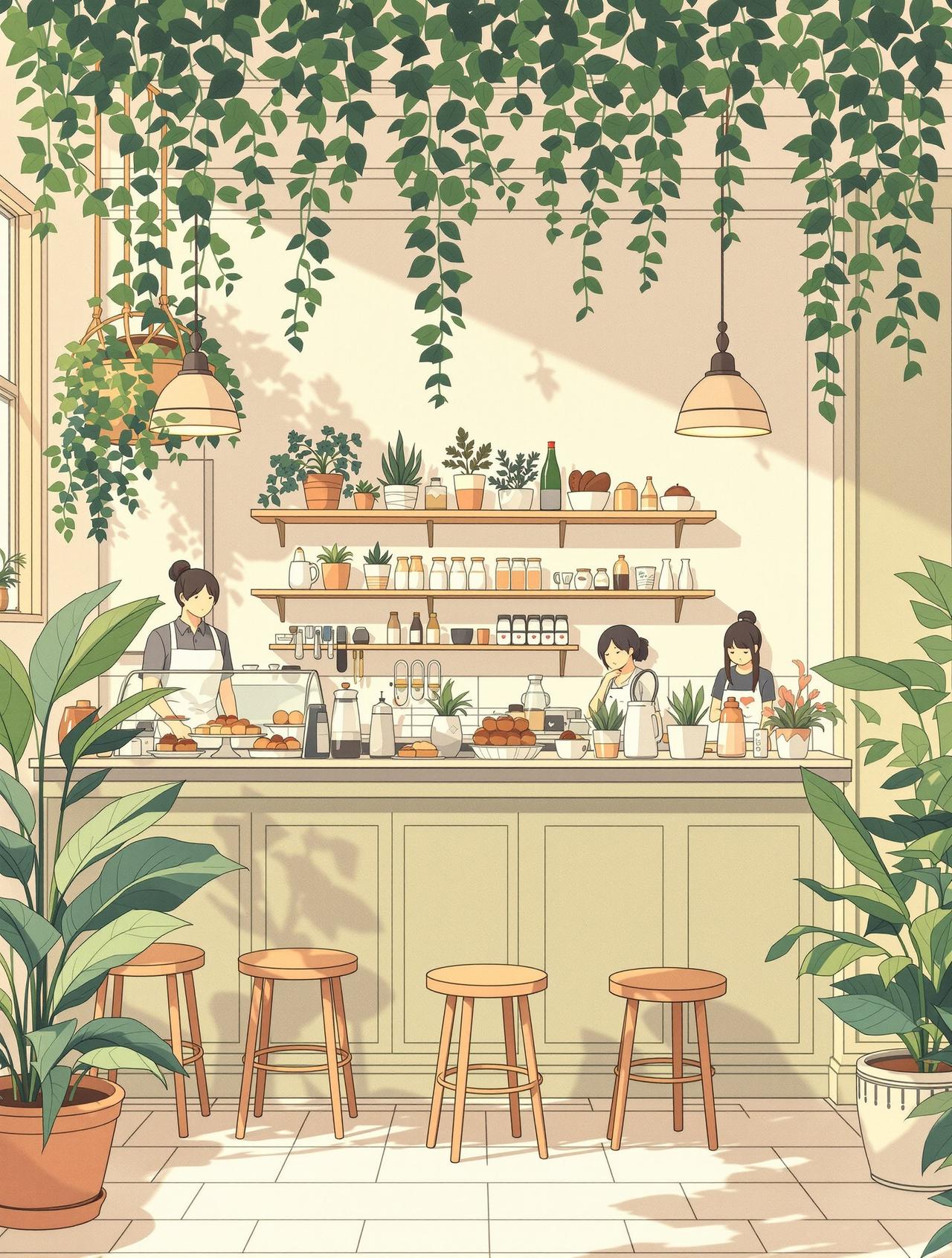 绿野咖啡馆 - 乐可漫画连载作品封面