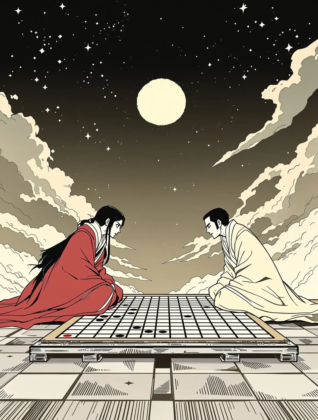 月下棋局 - 乐可漫画连载作品封面